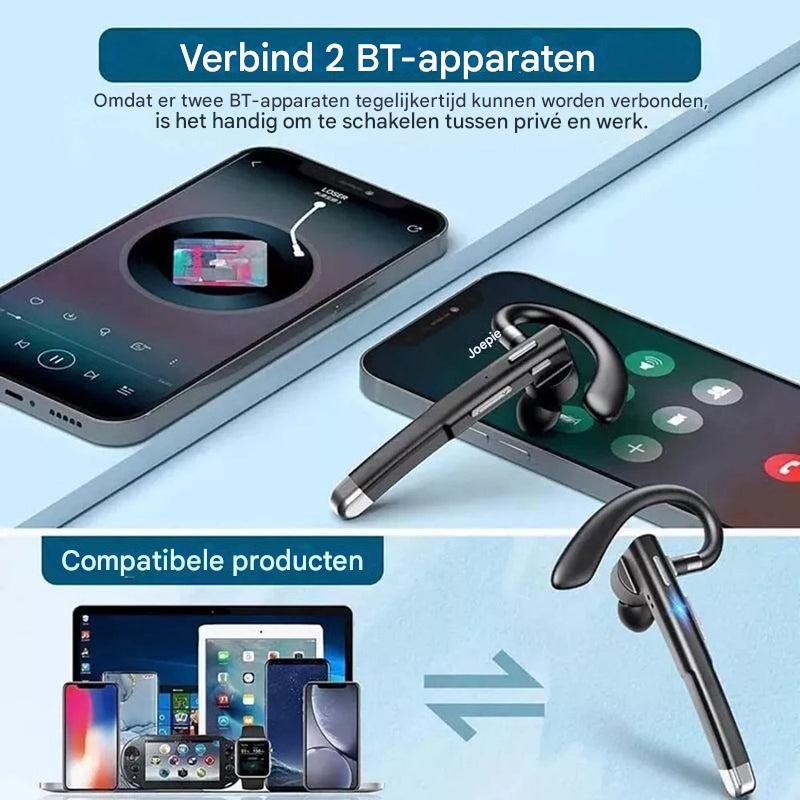 Bexar Bluetooth Headset | Noise-Cancelling, Bluetooth 5.3, Single-Ear 2