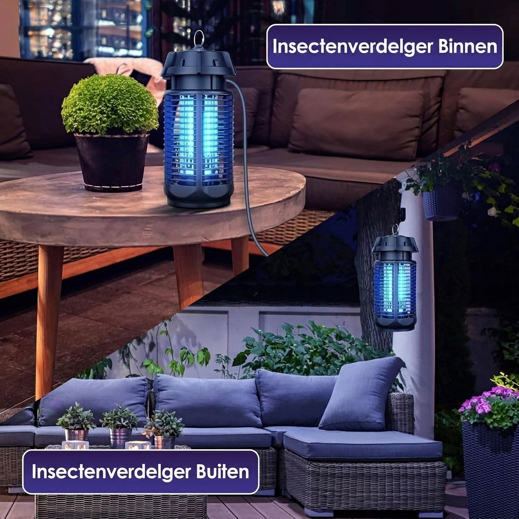 Elios Electric Bug Zapper | 20W UV Light, Waterproof Insect Killer 6
