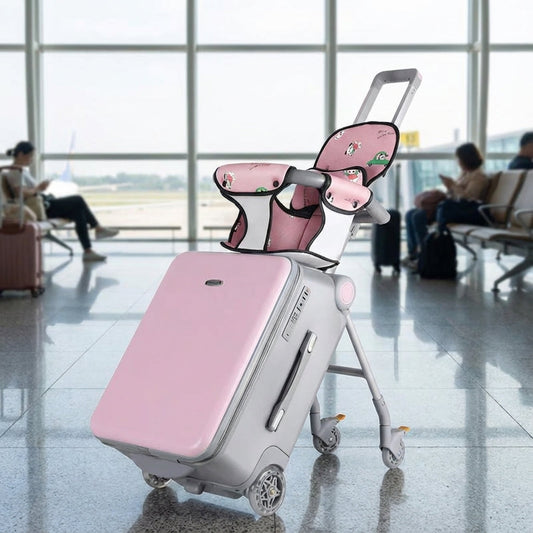 Rilo Kids Suitcase | Multifunctional Ride-On Luggage, Water-Repellent, Lightweight 1