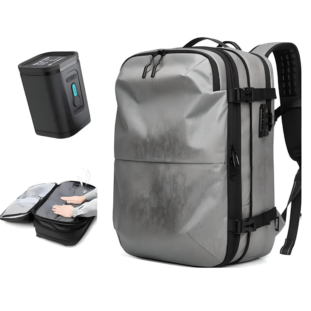 Aeris Compression Backpack | Lightweight, Expandable, TSA Lock 3