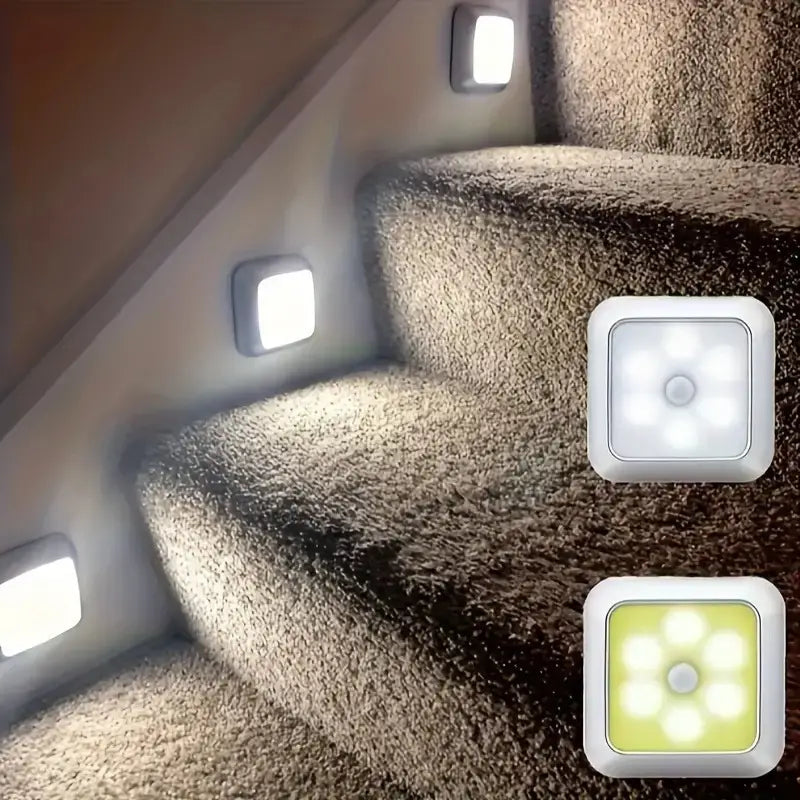 AeroGlow LED Night Light | Motion Sensor, Wireless, Battery-Powered 1