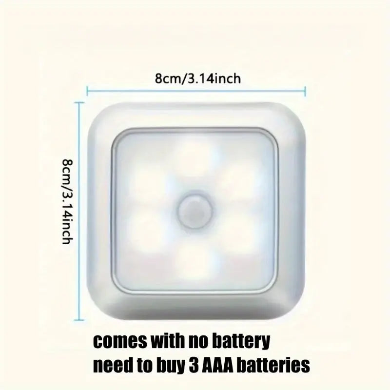 AeroGlow LED Night Light | Motion Sensor, Wireless, Battery-Powered 2