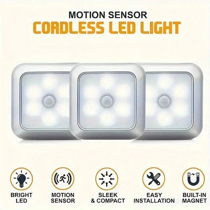 AeroGlow LED Night Light | Motion Sensor, Wireless, Battery-Powered 5