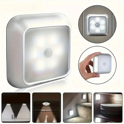 AeroGlow LED Night Light | Motion Sensor, Wireless, Battery-Powered 7