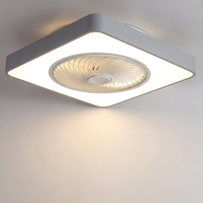 Breezeo Flush Mount Ceiling Fan | Bladeless, Integrated LED, Remote Controlled 2