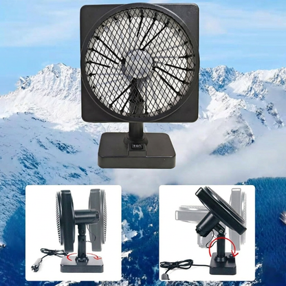 Cavo 12V Car Cooling Fan | USB Powered, 360° Rotation 2