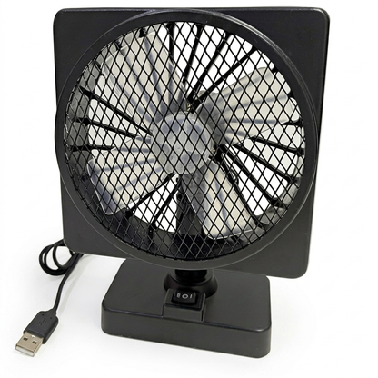 Cavo 12V Car Cooling Fan | USB Powered, 360° Rotation 4