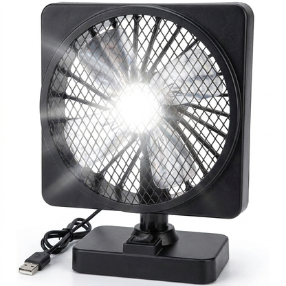 Cavo 12V Car Cooling Fan | USB Powered, 360° Rotation 5