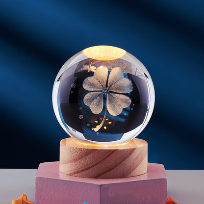 Cielo 3D LED Night Light | Crystal-Inspired, USB Powered 11