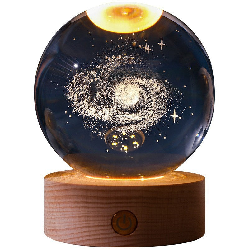 Cielo 3D LED Night Light | Crystal-Inspired, USB Powered 4