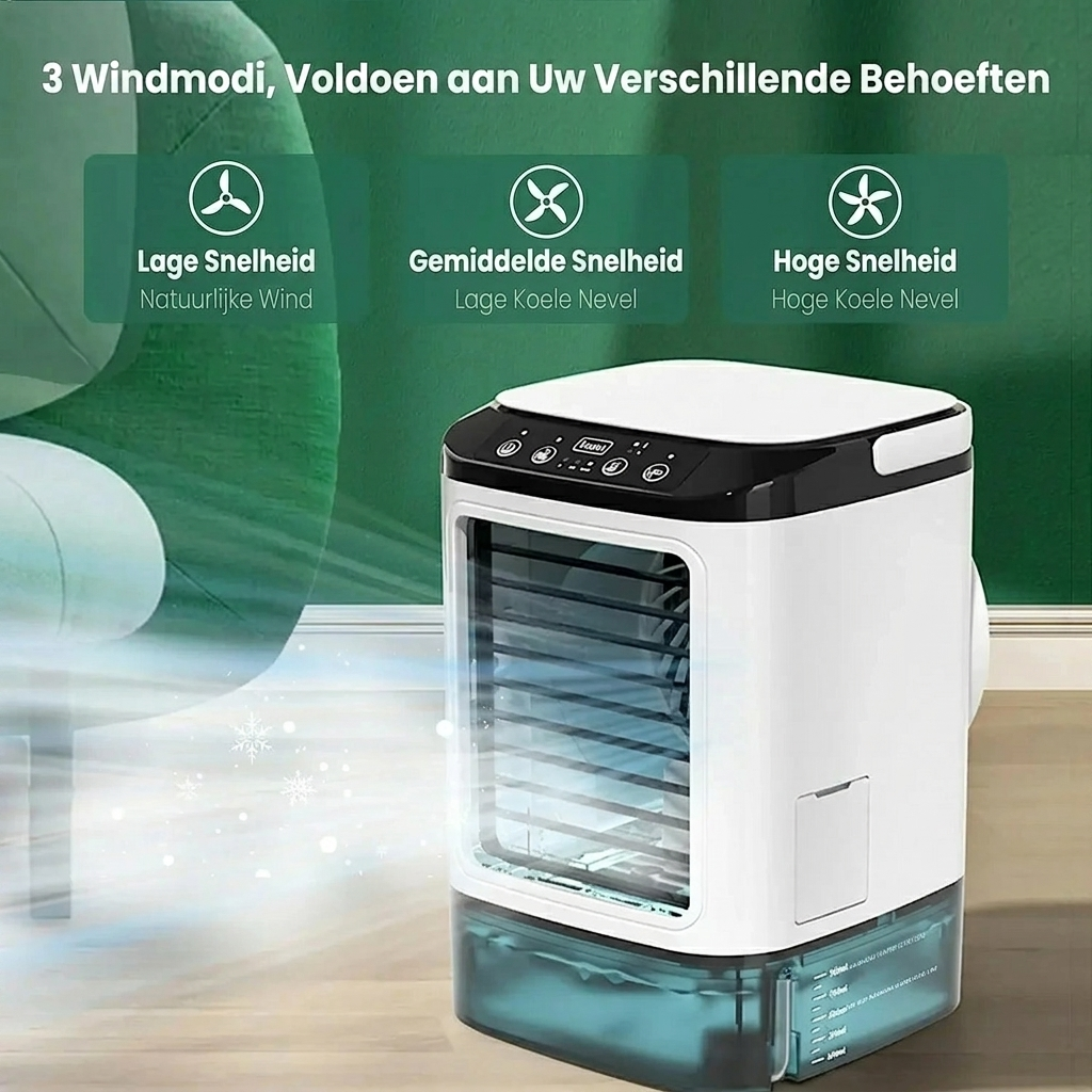 Cielo Compact Misting Fan | Ultrasonic Humidifier, Adjustable Speed, 900 ml Tank 2