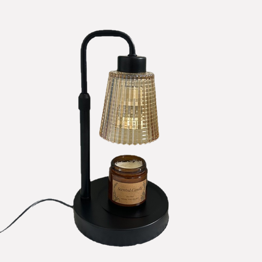 Cleo Candle Warmer Lamp | Adjustable Light, Built-In Timer, Flameless Design 0