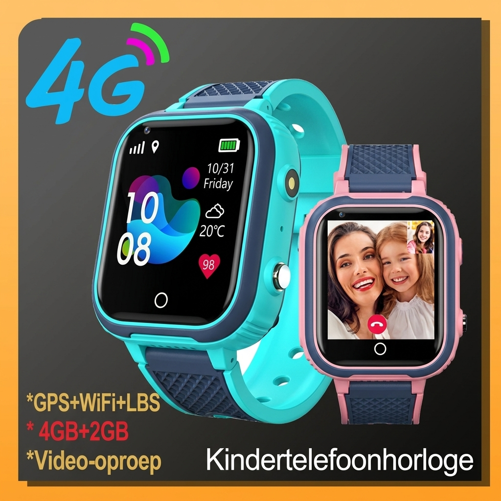 Cleo Kids Smart Watch | GPS Tracking, Waterproof, Video Calling 3