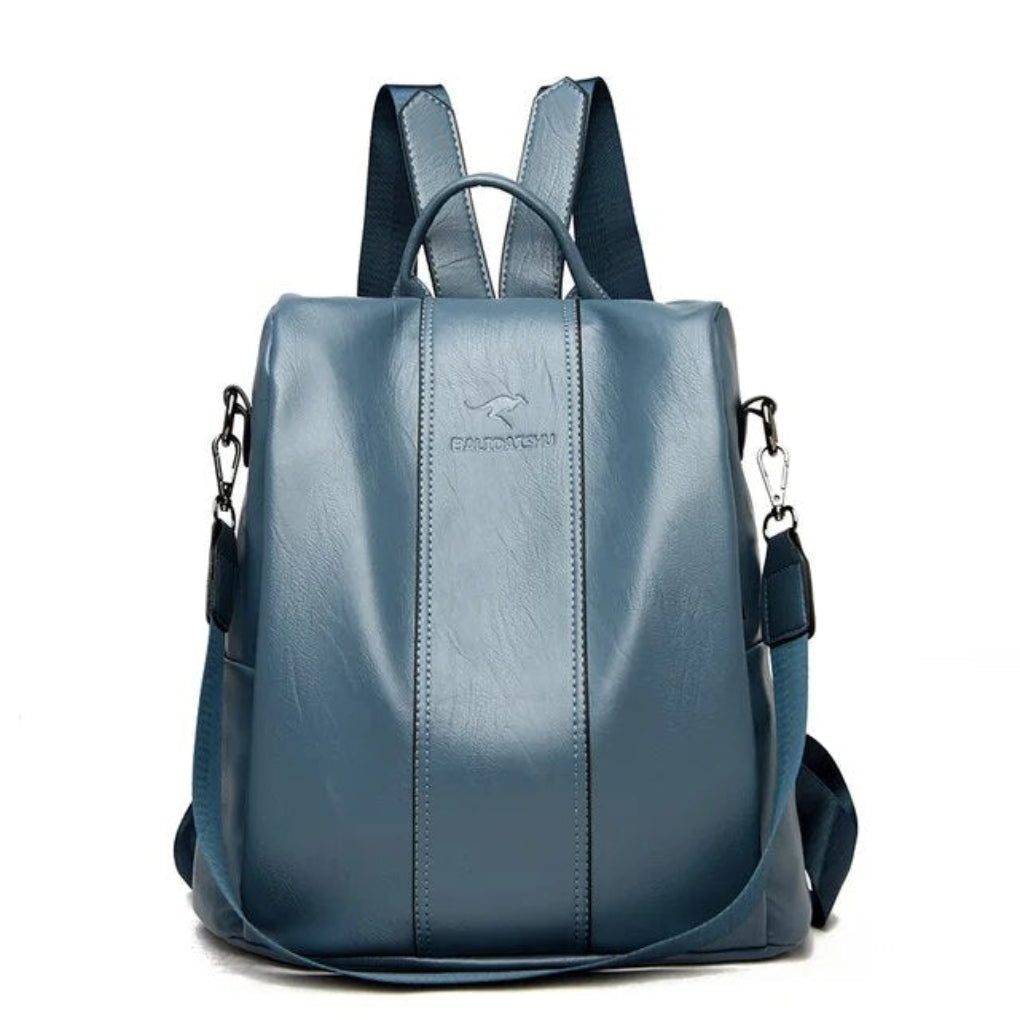 Cora Anti-Theft Backpack | Water-Repellent PU Leather, RFID Protection 5