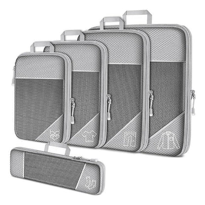 Cora Compression Packing Cubes | Space-Saving, Lightweight Nylon Set for Travel 2