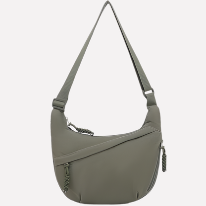 Cora Crescent Crossbody Bag | Nylon, Adjustable Strap 2