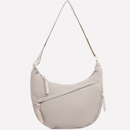 Cora Crescent Crossbody Bag | Nylon, Adjustable Strap 3