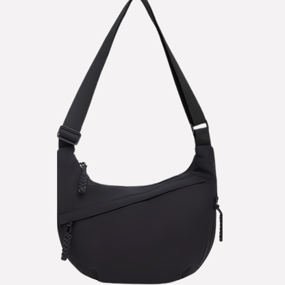 Cora Crescent Crossbody Bag | Nylon, Adjustable Strap 4