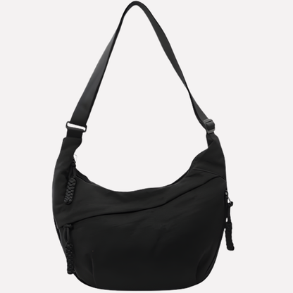 Cora Crescent Crossbody Bag | Nylon, Adjustable Strap 5
