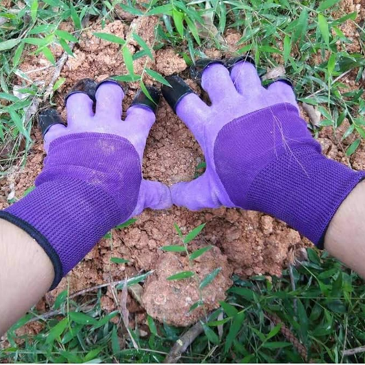 Cora Garden Gloves | Built-In Claw Tools for Digging, Durable Fabric 0