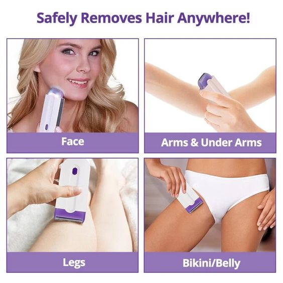 Cora Hair Removal Device | At Home Laser, Infrared Technology, Painless 5