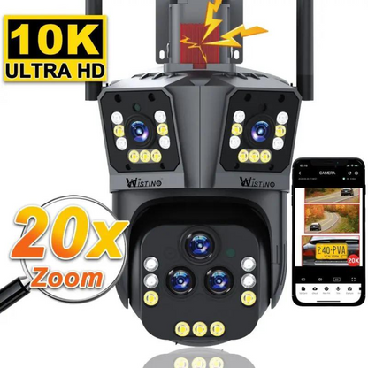 DualGuard Ultra 10K Security Camera | 20MP Ultra HD, 20x Optical Zoom 1
