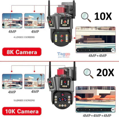 DualGuard Ultra 10K Security Camera | 20MP Ultra HD, 20x Optical Zoom 4