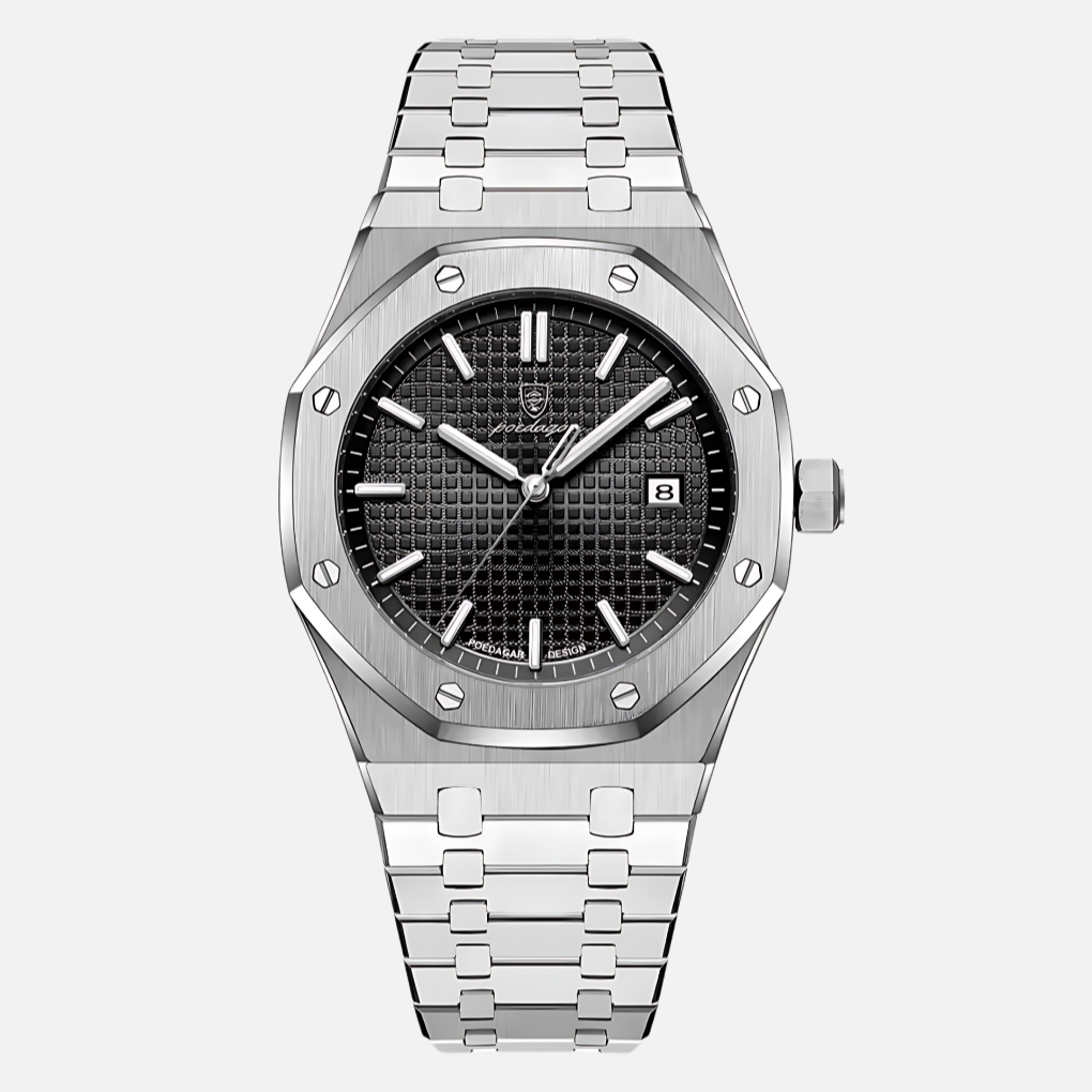 Eldon Men's Watch | Stainless Steel, Quartz Movement, Water Resistant 3