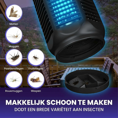 Elios Electric Bug Zapper | 20W UV Light, Waterproof Insect Killer 5