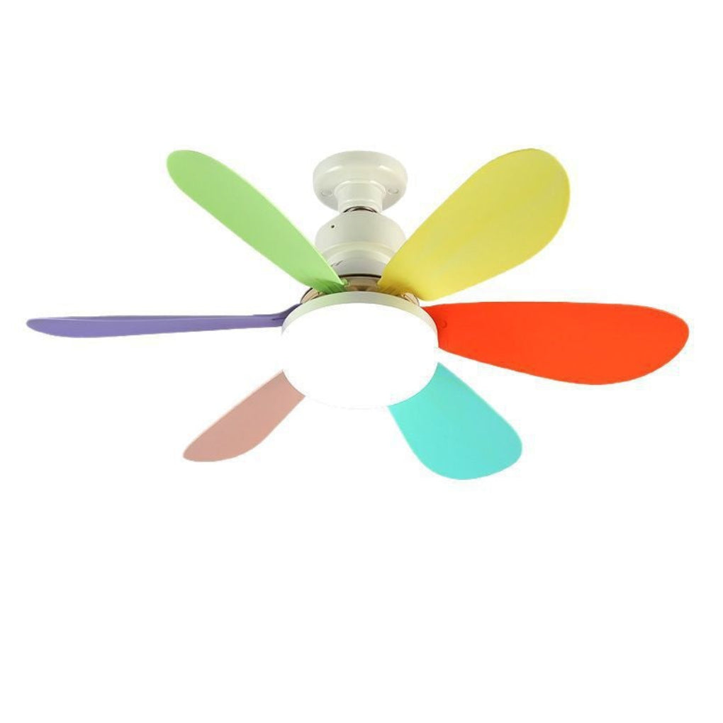 Elios LED Ceiling Fan Lamp | E27 Base, Remote Control, Dimmable Lighting 8