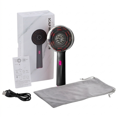 Elios Scalp Massage Comb | Gentle Stimulation, Fluid Distribution 0