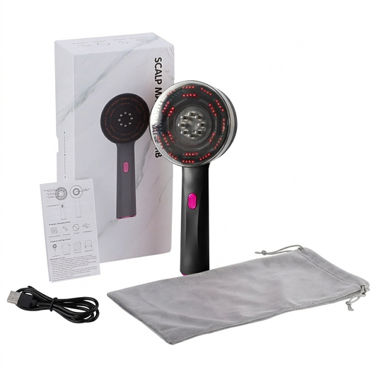 Elios Scalp Massage Comb | Gentle Stimulation, Fluid Distribution 0