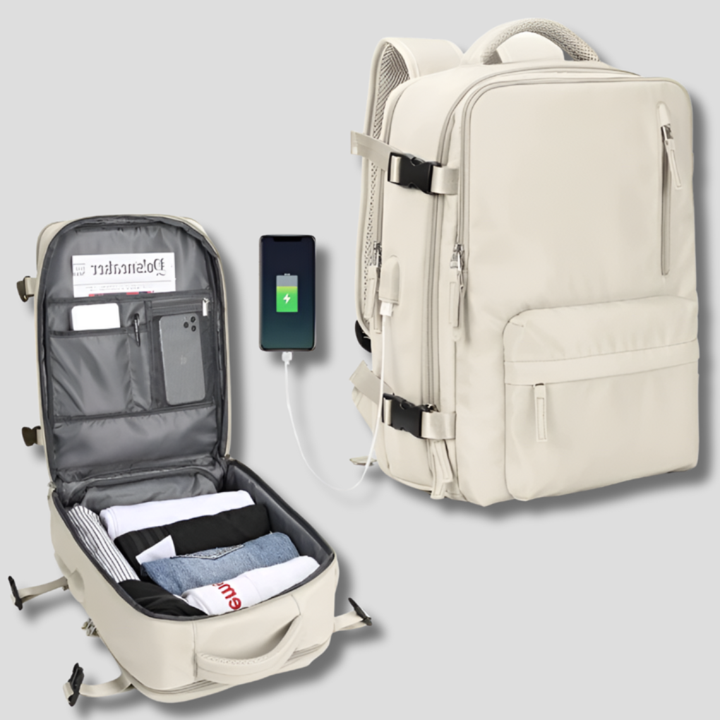 Elios Travel Backpack | Expandable Over 76L Capacity, Durable Polypropylene 5