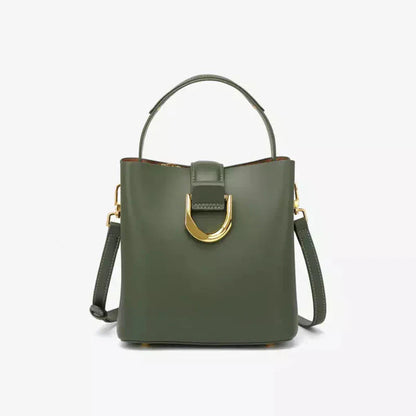 Elise Handbag | Genuine Cowhide Leather, Structured Design 0