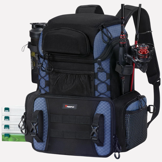 Falcon Fishing Tackle Backpack | Spacious, Organized Storage 0