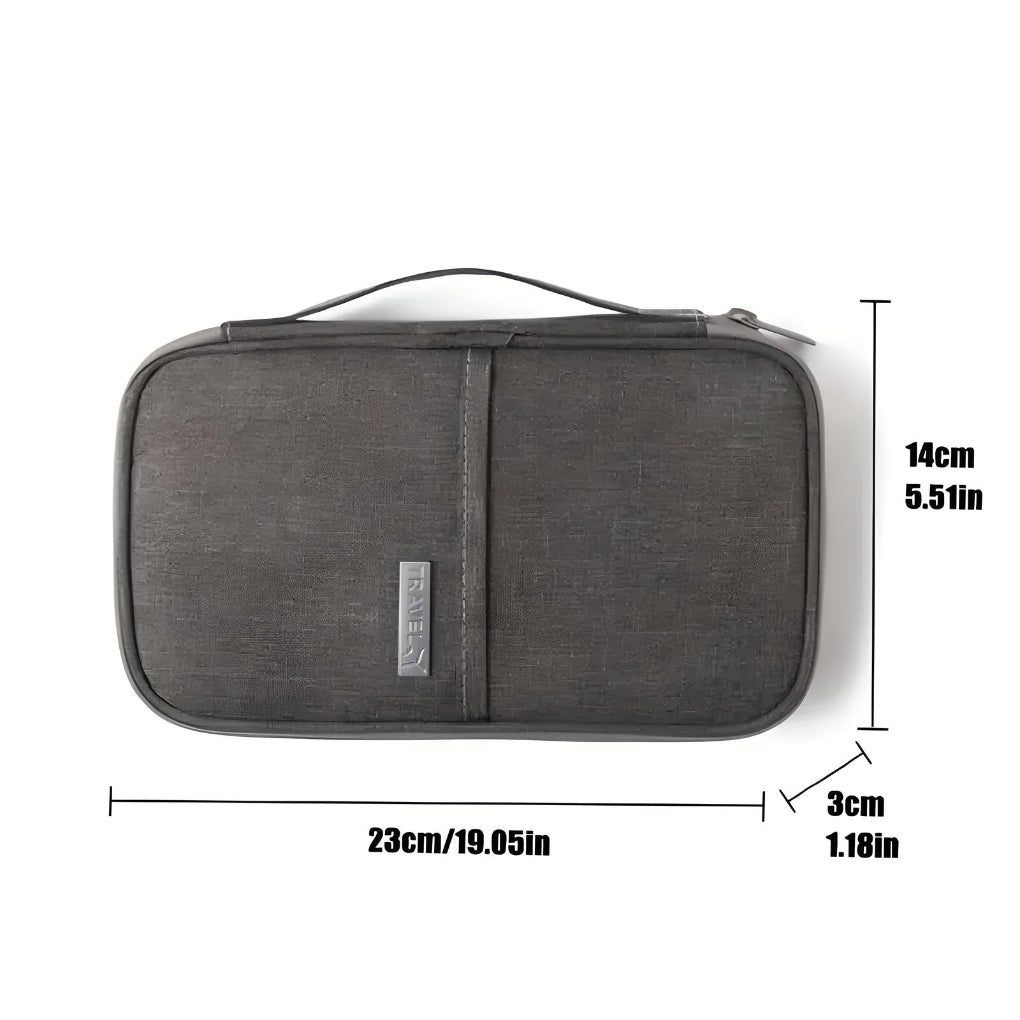 Fiora Family Passport Wallet | RFID Blocking, Multi-Passport Organizer 3