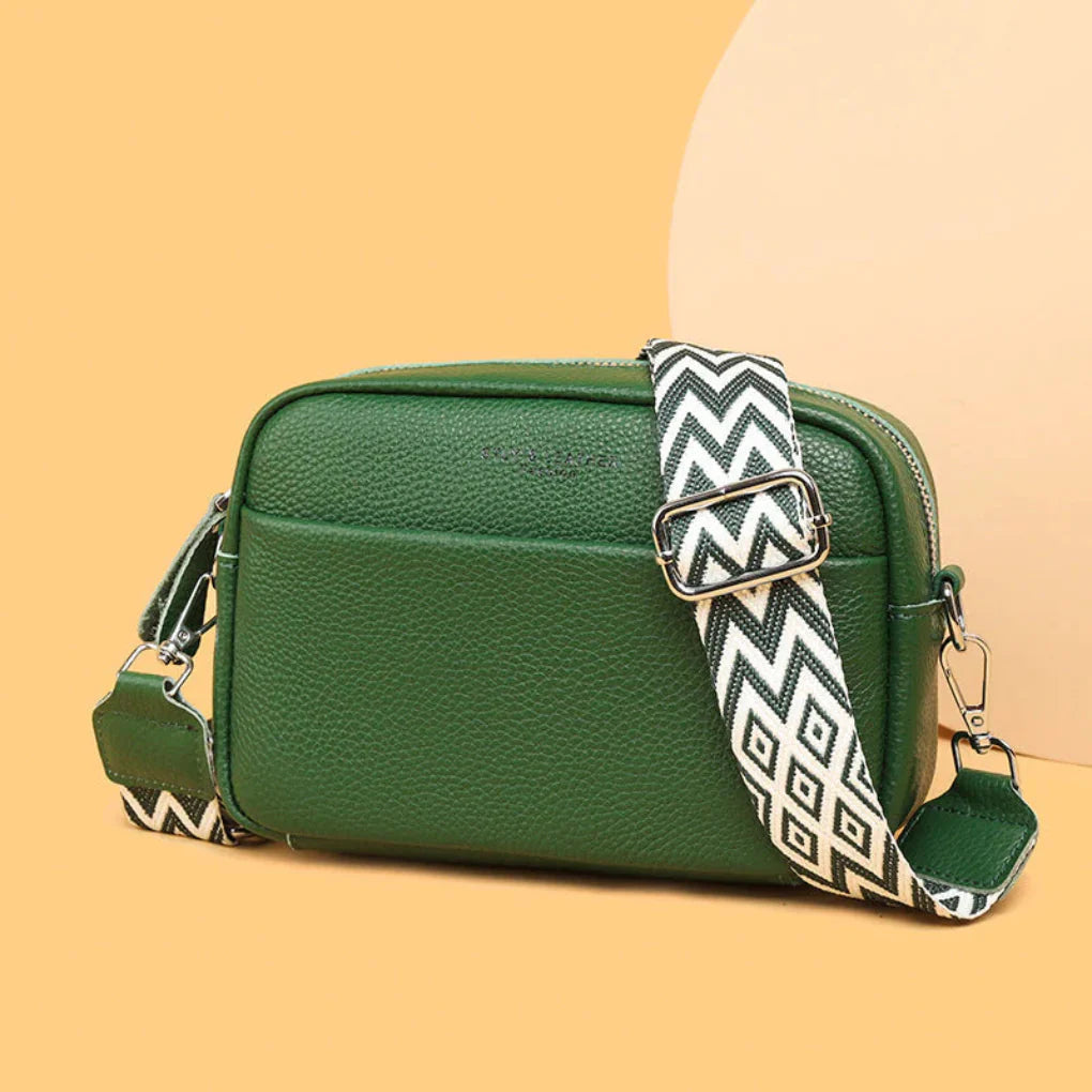Galia Handbag | Genuine Leather, Versatile Carrying Options 1