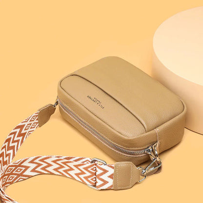 Galia Handbag | Genuine Leather, Versatile Carrying Options 2