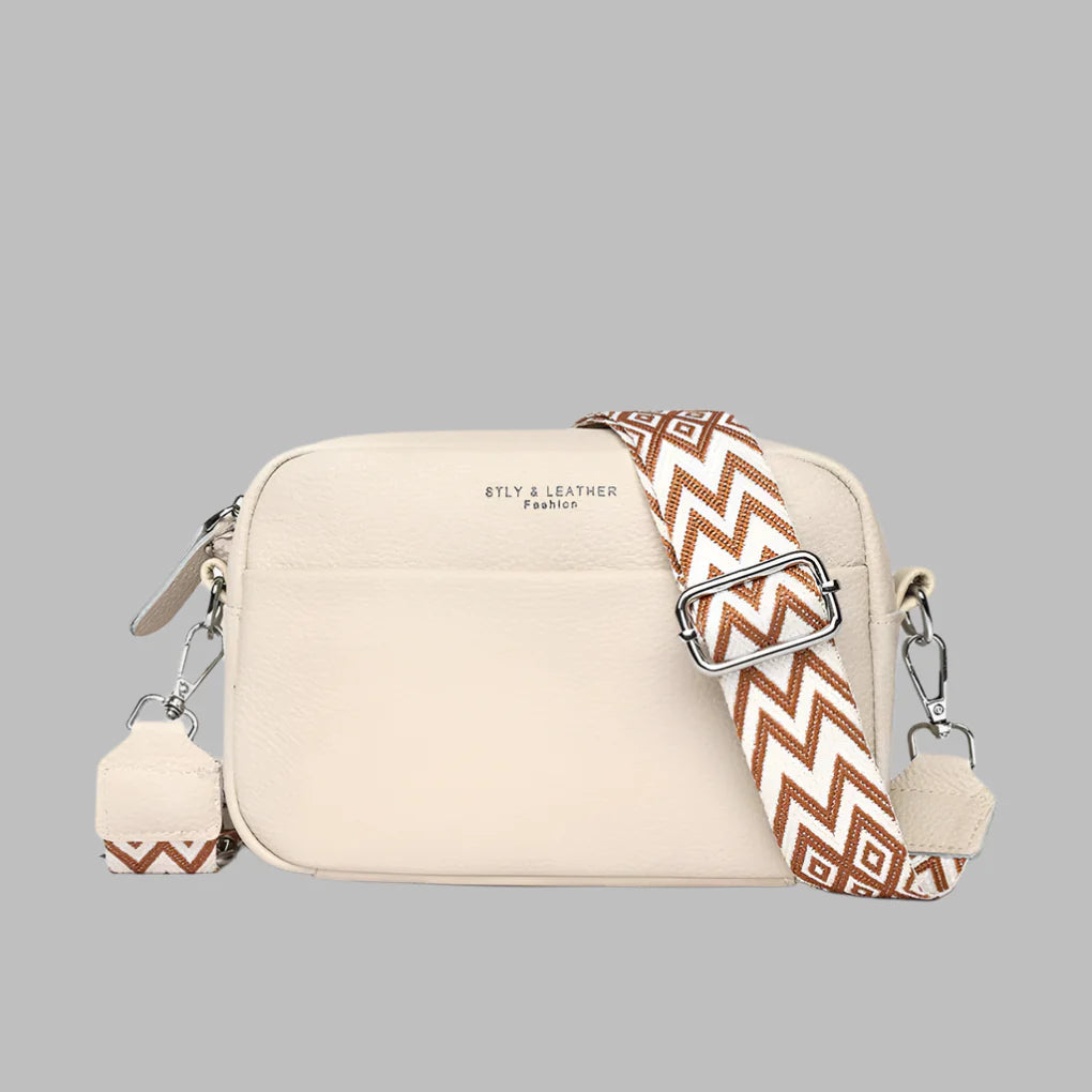Galia Handbag | Genuine Leather, Versatile Carrying Options 3