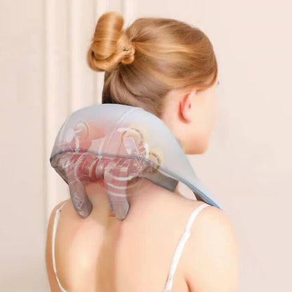 Haven Neck and Shoulder Massager | Shiatsu, Heat Therapy, Wireless 0