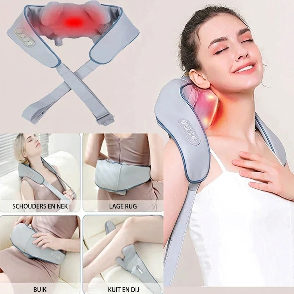 Haven Neck and Shoulder Massager | Shiatsu, Heat Therapy, Wireless 5