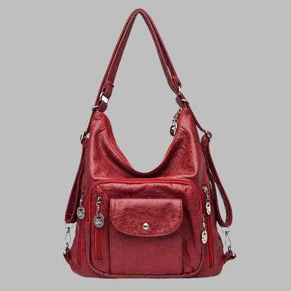 Liora Tote Bag | Soft Leather Oversized Handbag for Women 0