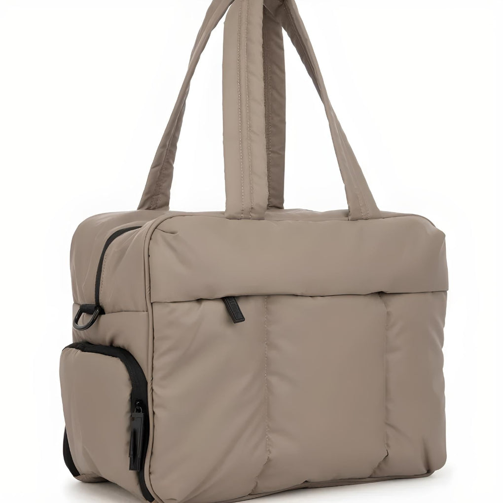 Luka Puffer Duffle Bag | Lightweight Quilted Polyester 1