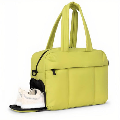 Luka Puffer Duffle Bag | Lightweight Quilted Polyester 3
