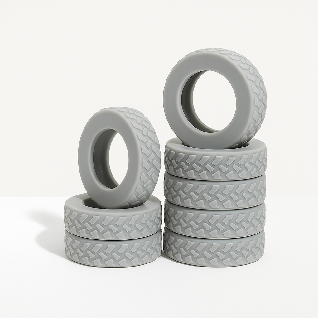 Luna Luggage Wheel Protectors | Shock-Absorbing Silicone Set 4