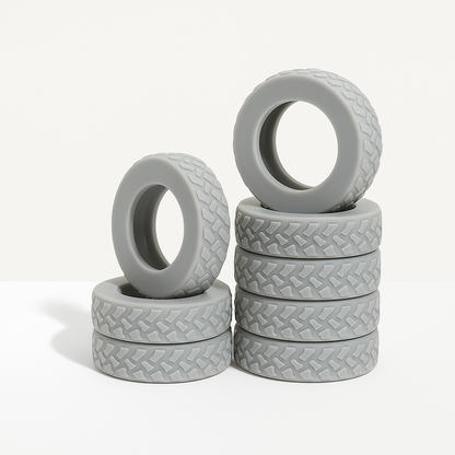 Luna Luggage Wheel Protectors | Shock-Absorbing Silicone Set 4