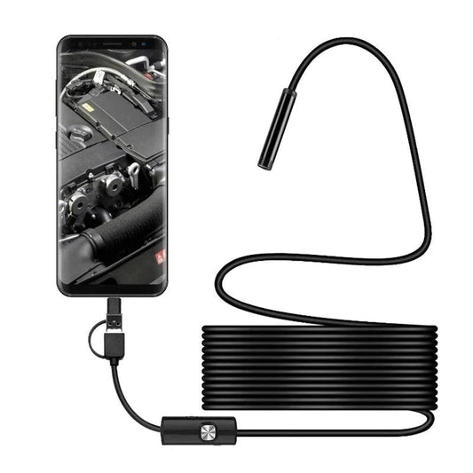 Mally Endoscope Camera | 1080P HD, Flexible Hose, Smartphone Compatible 0