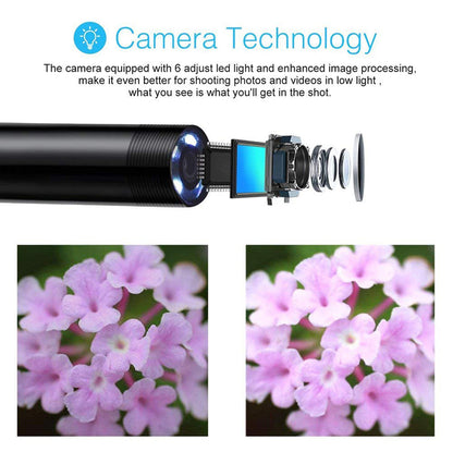 Mally Endoscope Camera | 1080P HD, Flexible Hose, Smartphone Compatible 4