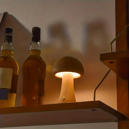 Mira Mushroom Table Lamp | Wireless, Adjustable LED, Cordless 3