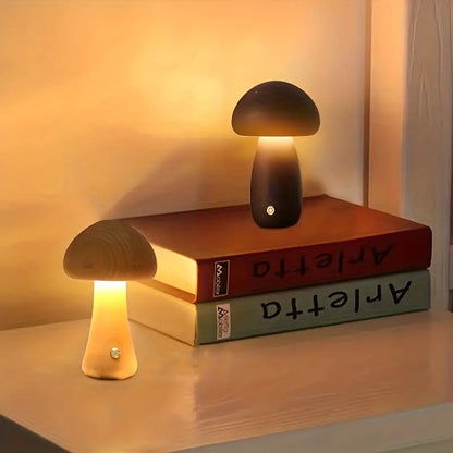 Mira Mushroom Table Lamp | Wireless, Adjustable LED, Cordless 4